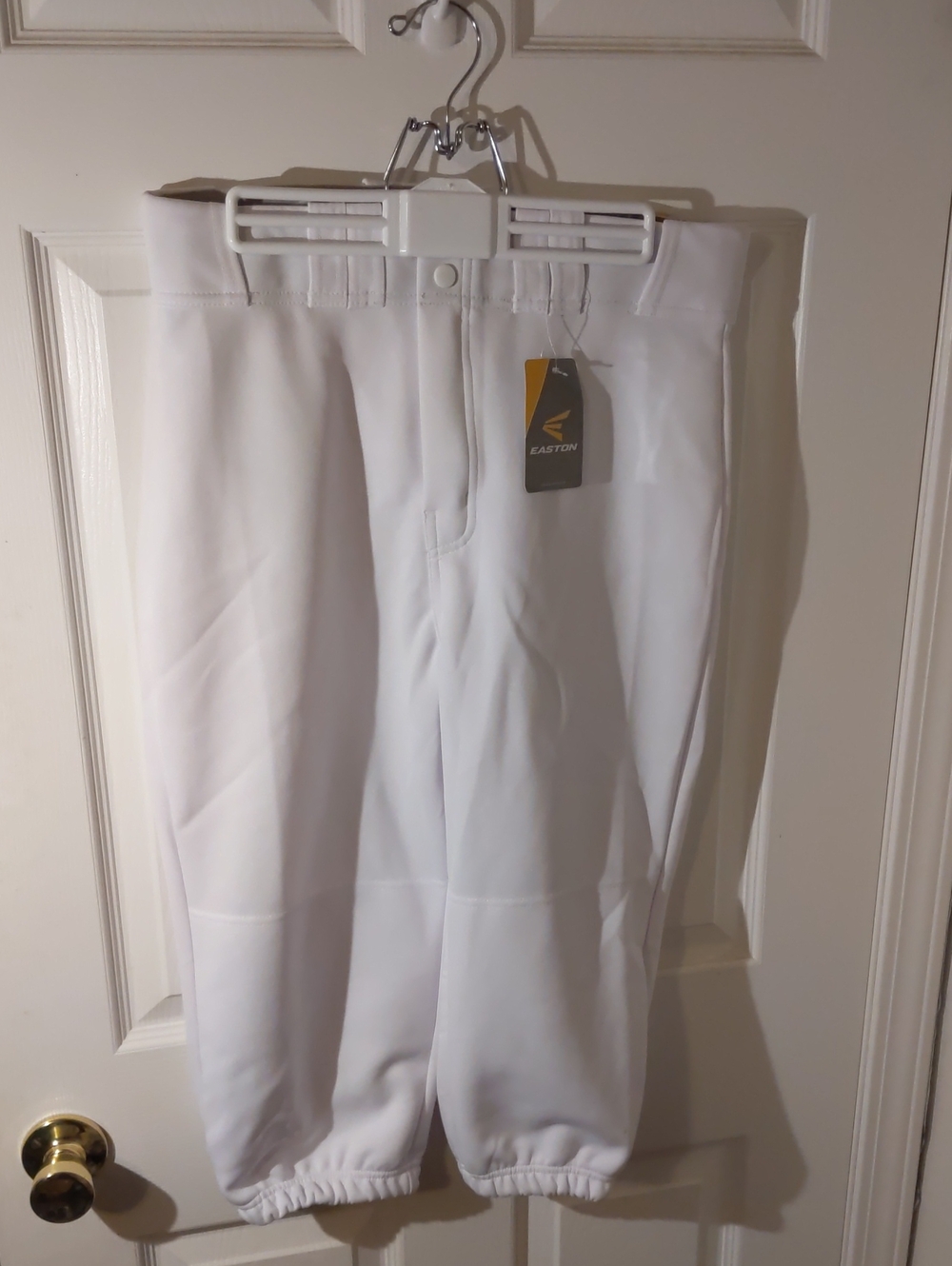 Easton White Pro+ Knicker Baseball Pants 32 Inch Waist (34 To 35 Inch Waist Tag